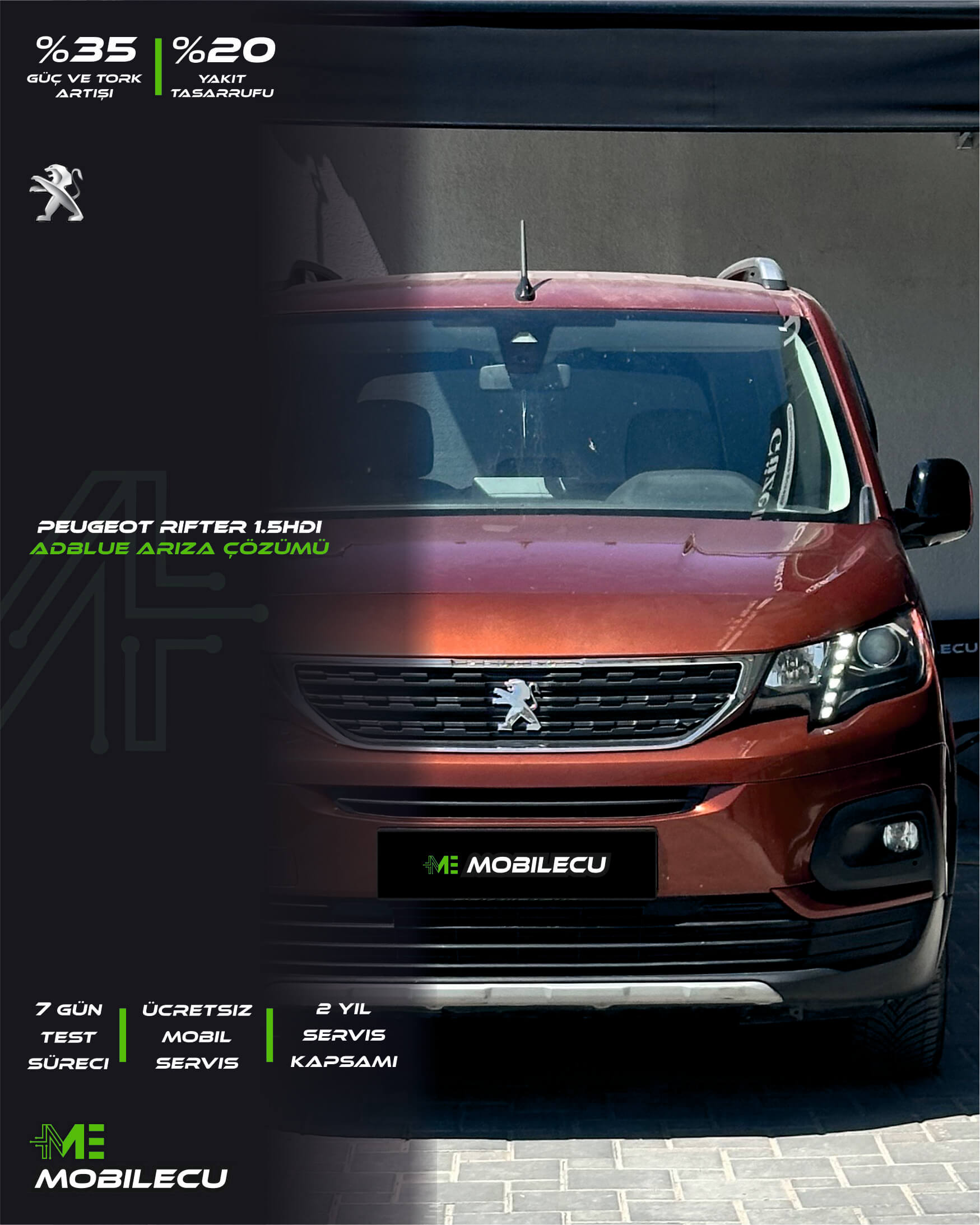 Peugeot Adblue iptali Ankara